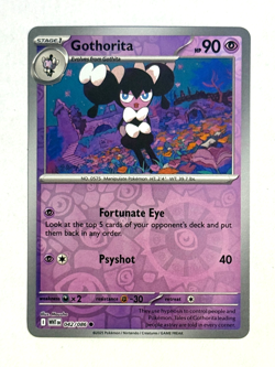 Pokemon TCG Gothita Gothorita Gothitelle 041-043/086 Reverse Holo Sv White Flare - Image 4