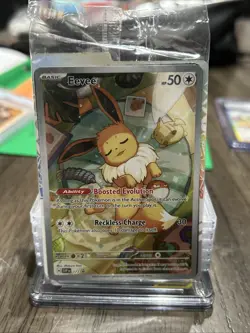 Eevee SVP 173 Black Star Promo Prismatic Evolutions Pokemon TCG Sealed Free Ship - Image 1