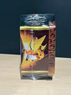 POKEMON HIDDEN FATES RAICHU GX FACTORY SEALED TIN - Image 4