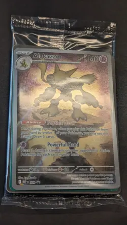 Alakazam 009 Mega Evolution Black Star Promo Pokemon Sealed - Image 2
