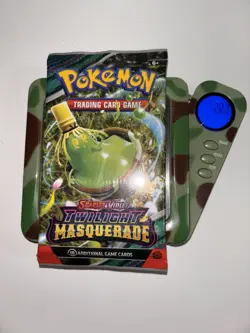 22.3g! HEAVY Weight Pokemon TCG Twilight Masquerade Booster Pack Sinistcha Art - Image 1