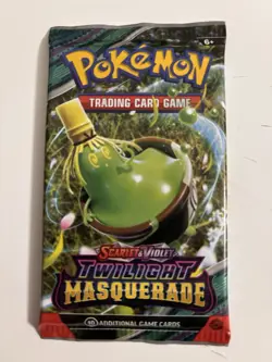 22.3g! HEAVY Weight Pokemon TCG Twilight Masquerade Booster Pack Sinistcha Art - Image 2