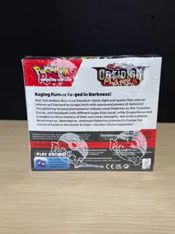 POKEMON SCARLET & VIOLET OBSIDIAN FLAMES FACTORY SEALED 36 PACK BOOSTER BOX - Image 2