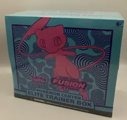 Pokemon TCG: FUSION STRIKE: Pokemon Center Exclusive: ETB SEALED - Image 1
