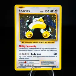 2016 Pokemon TCG Black Star Promos Evolutions Snorlax Holo XY179 - Image 1