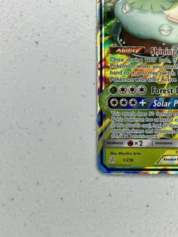 Pokemon TCG Venusaur & Snivy GX 1/236 Tag Team Cosmic Eclipse - Image 5