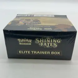 Pokemon TCG Shining Fates Elite Trainer Box With Small Tear On The Back ETB - Image 2