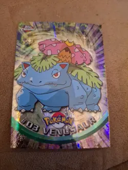 1999 Topps Pokemon TCG Venusaur #03 Spectra - Image 1