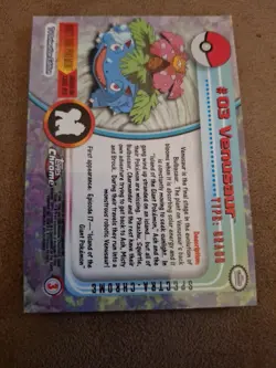 1999 Topps Pokemon TCG Venusaur #03 Spectra - Image 2