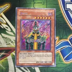 Yugioh! Jinzo PSV-000 Secret Rare Unlimited NM - Image 1