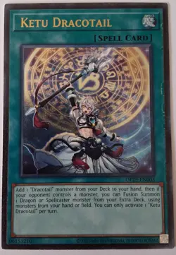 Ketu Dracotail Ultimate Rare OP29-EN003 Yugioh - Image 1
