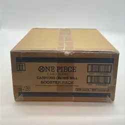 One Piece Card Game TCG Carrying On His Will (OP-13) Booster 12-Box Case SEALED - Image 1