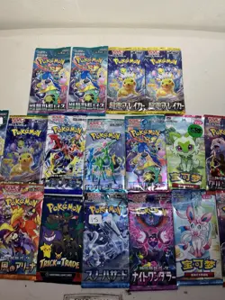 Pokemon Random Japanese Tcg Cards Factory Sealed Booster Pack - Image 3