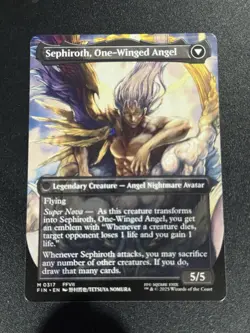 Sephiroth, Fabled SOLDIER/Sephiroth One-Winged Angel M317 - Borderless - NM - Image 2