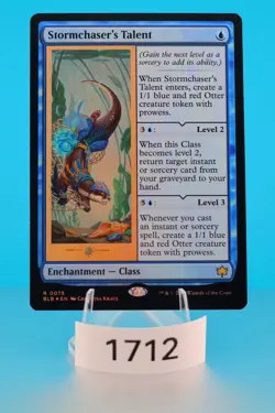 MTG Stormchaser's Talent Bloomburrow Foil #75 - Image 1