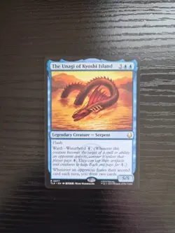 MTG Avatar: The Last Airbender - The Unagi of Kyoshi Island #77 - Rare - Image 1