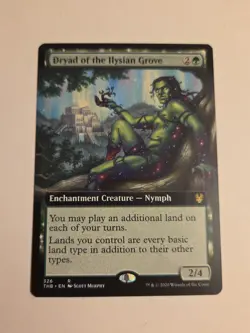 Dryad of the Ilysian Grove Extended Art X1 THB NM MTG 326 R - Image 1