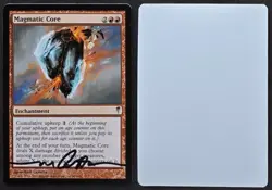 SIGNED MtG Magic Matt Cavotta Coldsnap Artist Proof _ MAGNETIC CORE _ VHTF 1/50 - Image 1