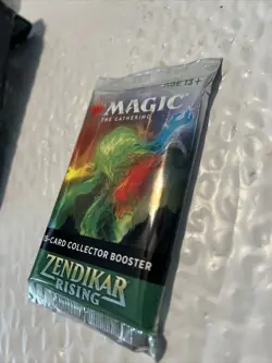 MTG Zendikar Rising 15 Card Collector Open Box Magic Gathering Sealed Booster - Image 3