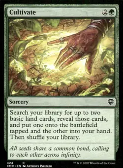 Cultivate 424 Commander Legends MTG Magic the Gathering card - Image 1