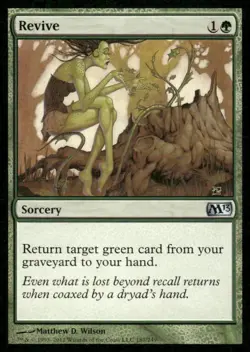 Revive M13 MTG Magic the Gathering card - Image 1