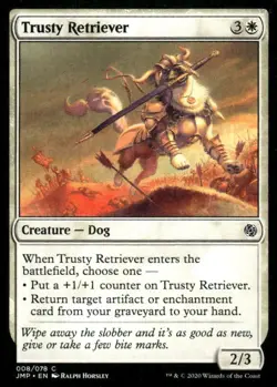 Trusty Retriever 008/278 Jumpstart MTG Magic the Gathering card - Image 1