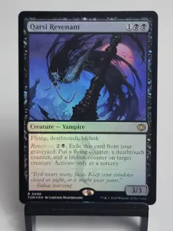 Magic the Gathering - Tarkir: Dragonstorm - Qarsi Revenant - FOIL - Image 1
