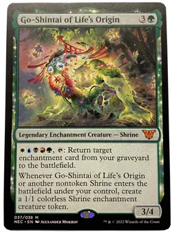 GO-SHINTAI OF LIFE'S ORIGIN NEO MTG LEGENDARY ENCHANTMENT CREATURE MYTHIC - NM - Image 1