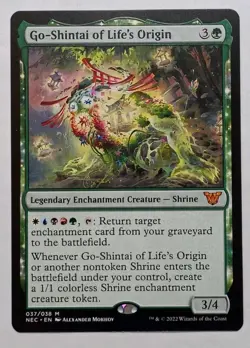 MTG - Go-Shintai of Life's Origin Commander: KND (NEC 037/038) - Regular Mythic - Image 1
