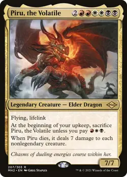 Piru, the Volatile - 207 / English / Lightly Played - Image 1