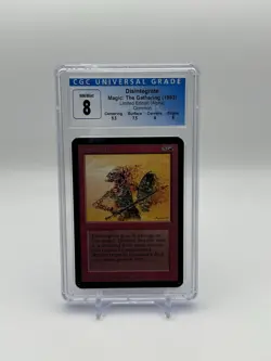 Magic MTG Alpha Disintegrate CGC 8 RED MAGIC THE GATHERING - Image 1