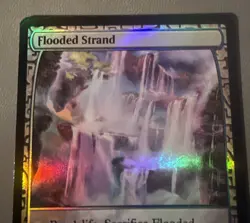MTG Magic The Gathering FLOODED STRAND Foil MASTERPIECE ZENDIKAR EXPEDITIONS - Image 3