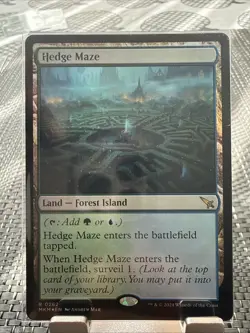 Hedge Maze #262 (Foil) (NM) Murders Karlov Manor MKM Magic MTG - Image 1