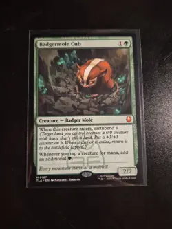 Badgermole Cub MTG Universes Beyond Avatar the Last Airbender TLA #0167 - Image 1