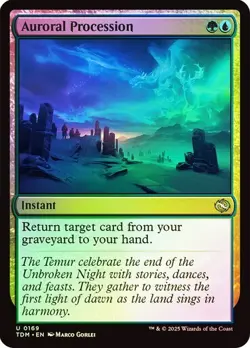 Auroral Procession (0169) - Tarkir: Dragonstorm - Uncommon (Foil) - Image 1
