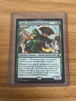 MTG Toph, Earthbending Master TLE 0145 M NM Regular - Image 3
