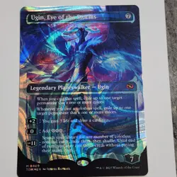 Ugin, Eye of the Storms (Showcase) (Halo Foil) Tarkir: Dragonstorm Foil - Image 2