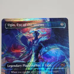 Ugin, Eye of the Storms (Showcase) (Halo Foil) Tarkir: Dragonstorm Foil - Image 3