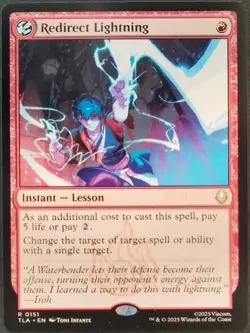 Redirect Lightning (NM) - Avatar: The Last Airbender (TLA) #151 - MTG - Image 1