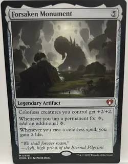 Mint/Near-Mint, English - 1 x MTG Forsaken Monument Commander Masters - Image 1