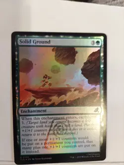Solid Ground (FOIL) x1 - MTG Avatar: The Last Airbender Eternal TLE #142 - Image 1