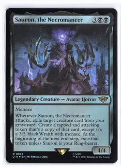 Sauron, the Necromancer Foil - Image 1