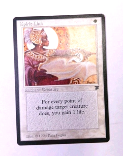 MTG Legends SPIRIT LINK NM - Image 1