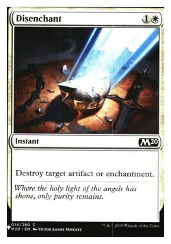 Disenchant Core Set 2020 (M20) MTG - NM+ Mythic Relics - Image 1