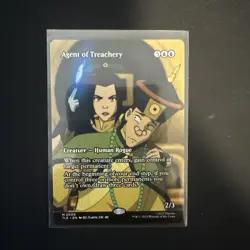 Agent of Treachery Borderless - MTG Avatar: The Last Airbender TLA - Image 1