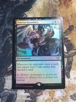 Painful Quandry 111 Foil Brothers' War BRO MTG NM - Image 1
