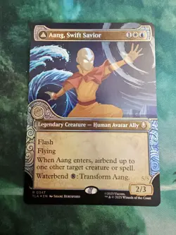 Aang, Swift Savior (Showcase) Avatar: The Last Airbender Foil - Image 1