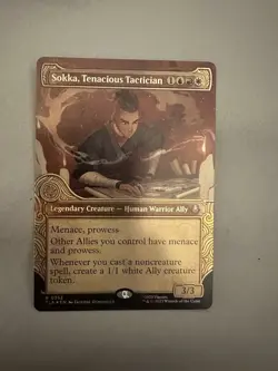 Sokka, Tenacious Tactician (Showcase) Avatar: The Last Airbender Foil - Image 1