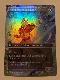 Aang, at the Crossroads (0304)(Borderless FOIL) UB: Avatar: the Last Airbender - Image 2