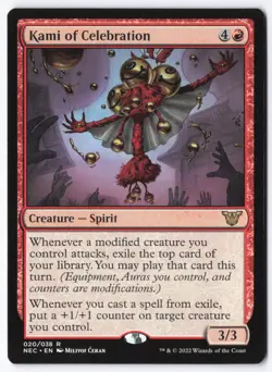 Kami of Celebration R Commander: Kamigawa: Neon Dynasty 20 NM - Image 1